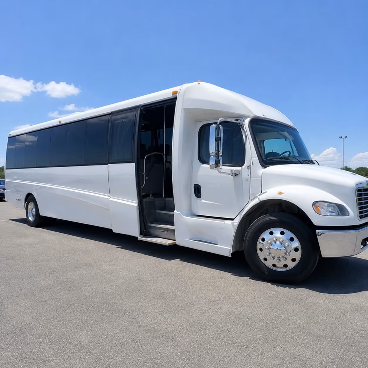 Macon Airport Shuttle & Transportation party bus exterior