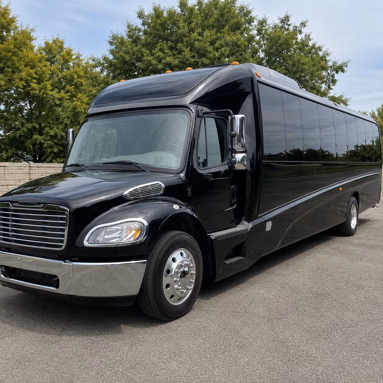 Macon Airport Shuttle & Transportation party bus exterior