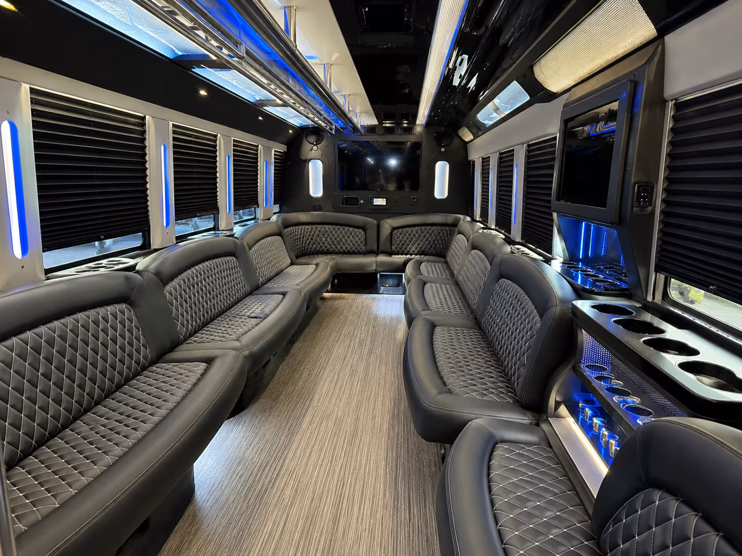 Macon Concert & Music Festival Transportation onboard seating