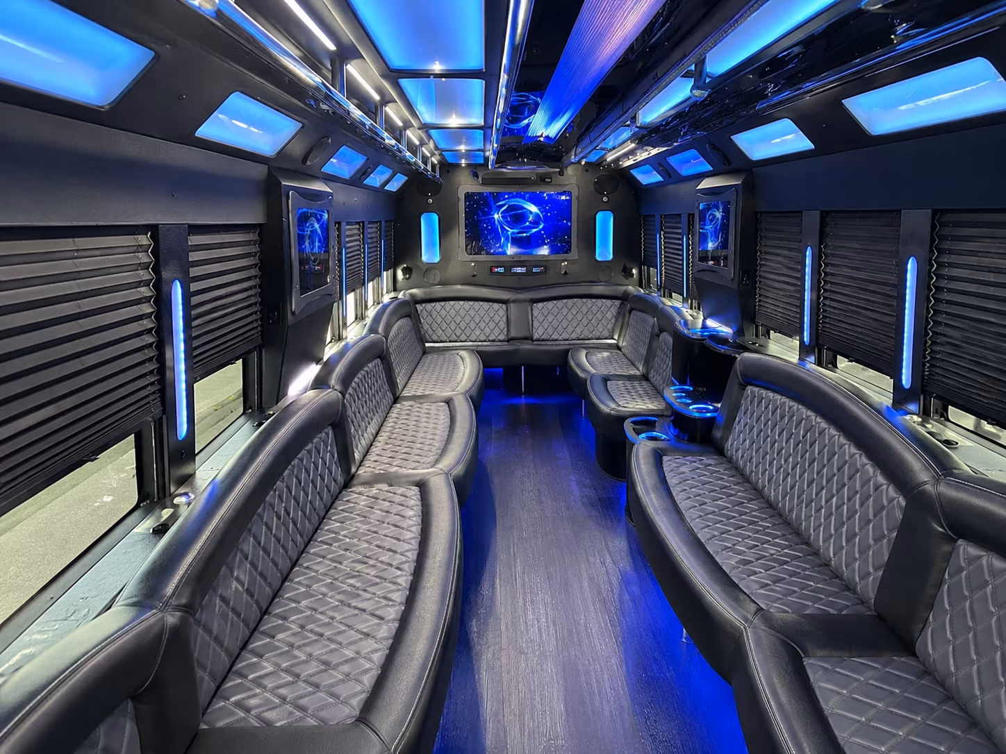 Macon Prom & Homecoming Transportation party bus exterior