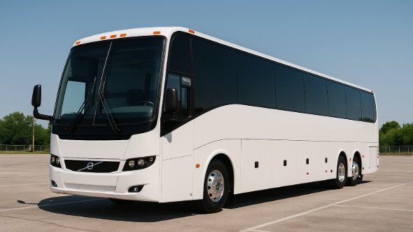 Exterior of Charter Bus Company Macon's 40 Passenger Charter Bus in Macon
