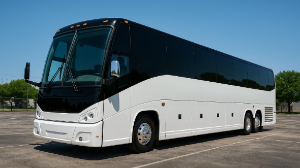 Exterior of Charter Bus Company Atlanta's 50 Passenger Party Bus in Atlanta
