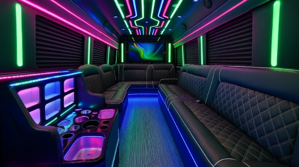 macon 20 passenger party bus rental
