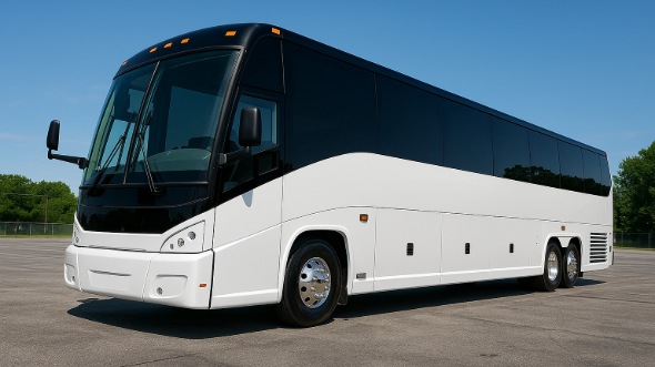 macon employee shuttle charter bus rental